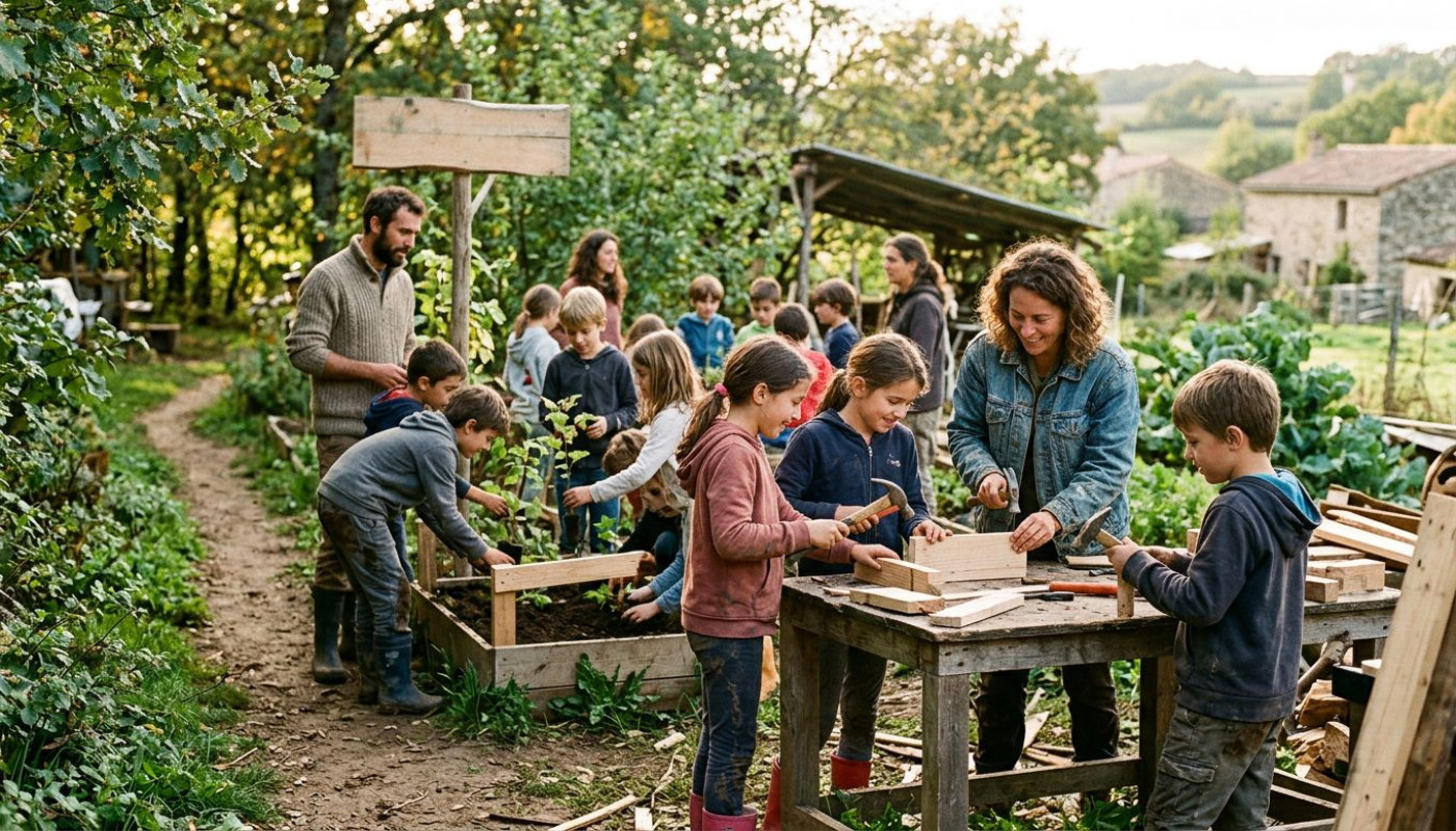 École et communauté : réinventer l’apprentissage hors des sentiers battus